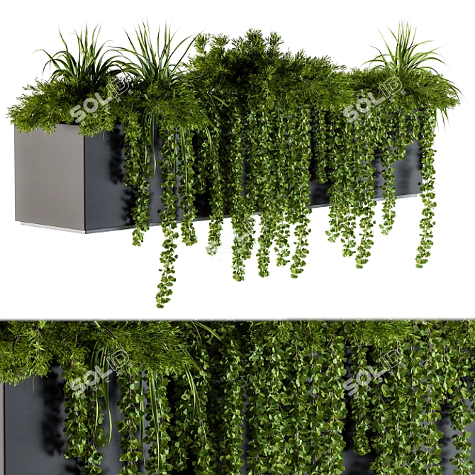 Outdoor Ivy Box Set - Set 62 3D model image 2