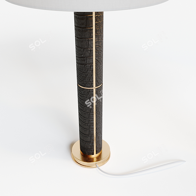 Sophisticated Upper Fifth Table Lamp 3D model image 4