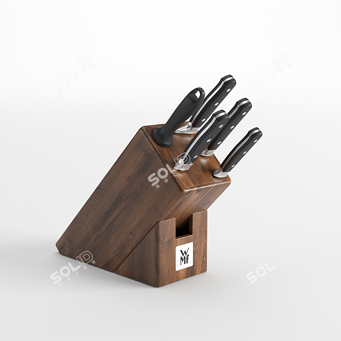 WMF Spitzenklasse Plus Knife Set 3D model image 1