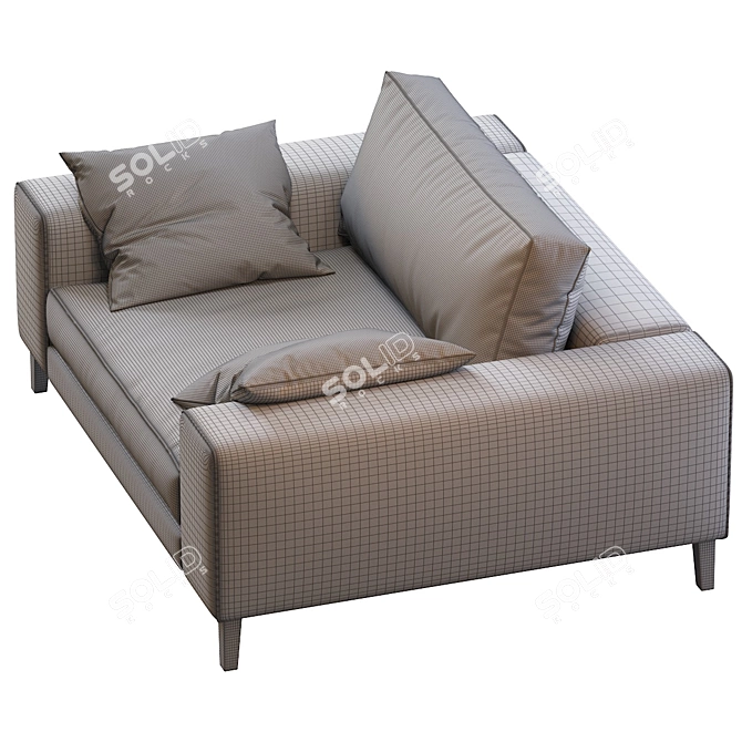 Elegant Hamptons18 Casamilano Armchair 3D model image 5