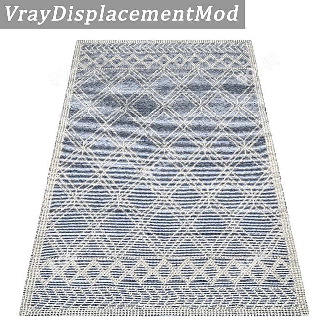 Luxury Carpet Set: High-Quality Textures and Varied Styles for All Perspectives 3D model image 3