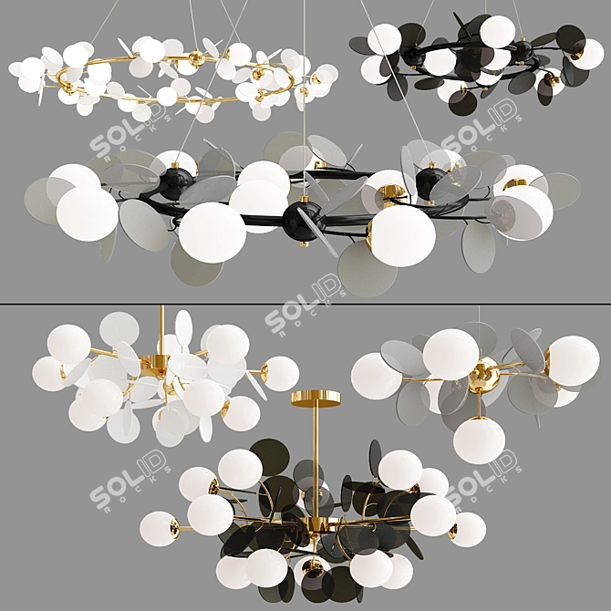 Matisse Self Collection: Modern Design Lamps 3D model image 1