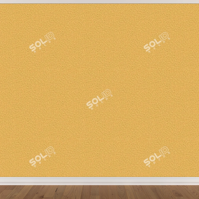 Seamless Wallpaper Set 1062 (3 Colors) 3D model image 2