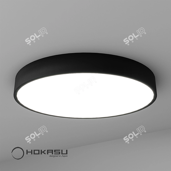 HOKASU Sun: Versatile, Bright, and Natural Lighting Solution 3D model image 4