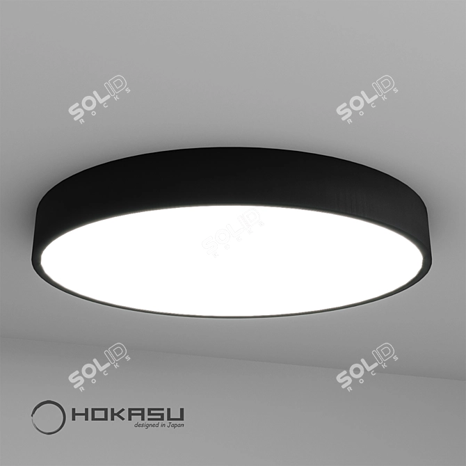 HOKASU Sun: Versatile, Bright, and Natural Lighting Solution 3D model image 5