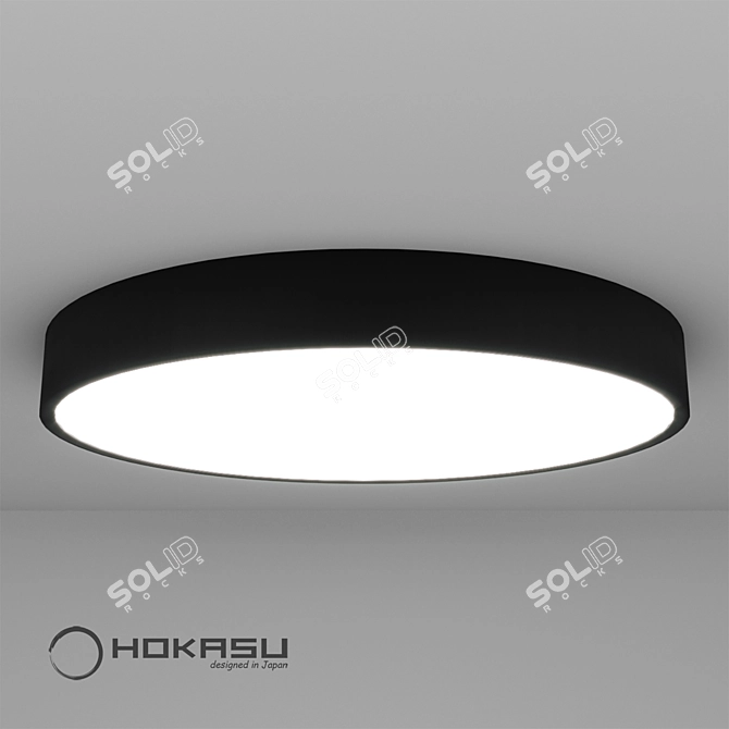 HOKASU Sun: Versatile, Bright, and Natural Lighting Solution 3D model image 6