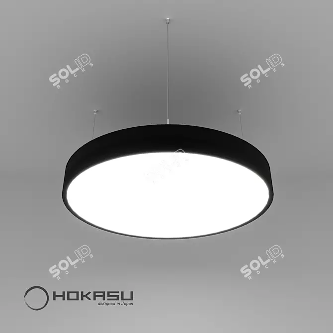 HOKASU Sun Hang  Versatile Pendant Lighting 3D model image 1