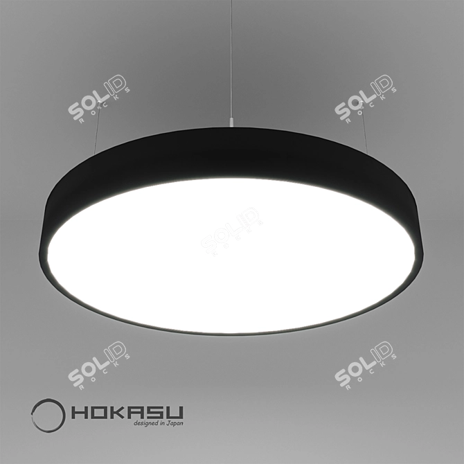 HOKASU Sun Hang  Versatile Pendant Lighting 3D model image 7