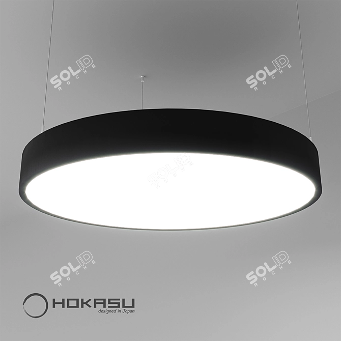 HOKASU Sun Hang  Versatile Pendant Lighting 3D model image 9