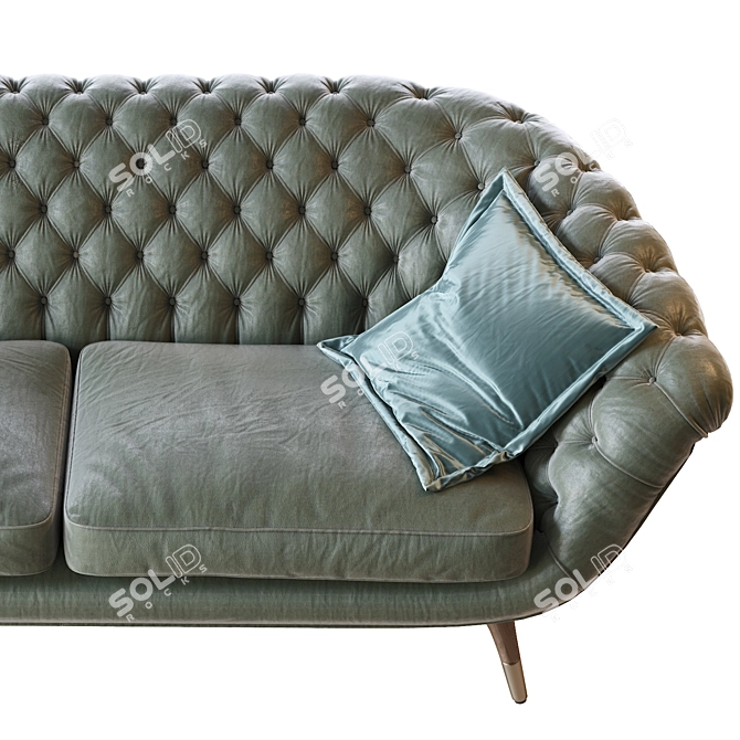 Buranto Sofa: 250x102x86 H 3D model image 4