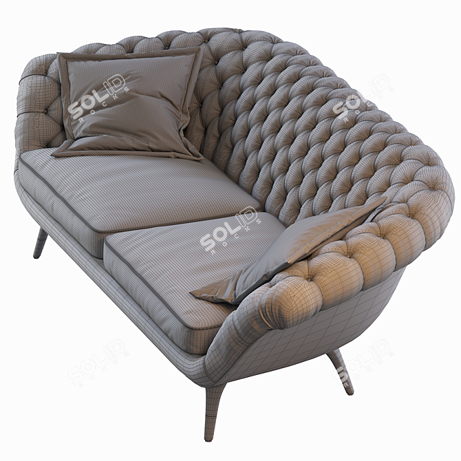 Buranto Sofa: 250x102x86 H 3D model image 5