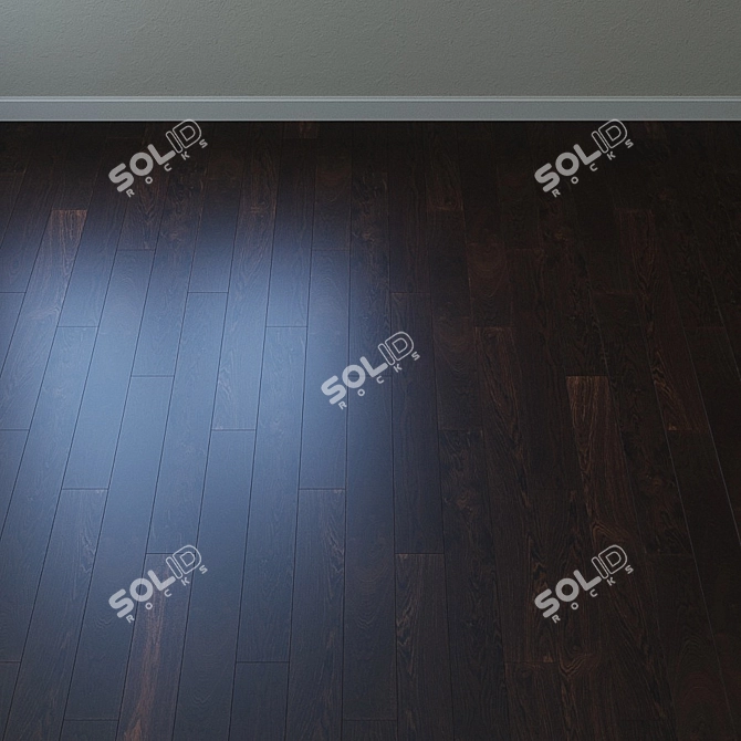 HARO Agate Oak Plank: Elegant & Stylish 3D model image 2