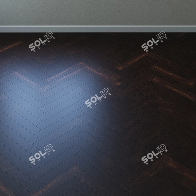 HARO Agate Oak Plank: Elegant & Stylish 3D model image 3