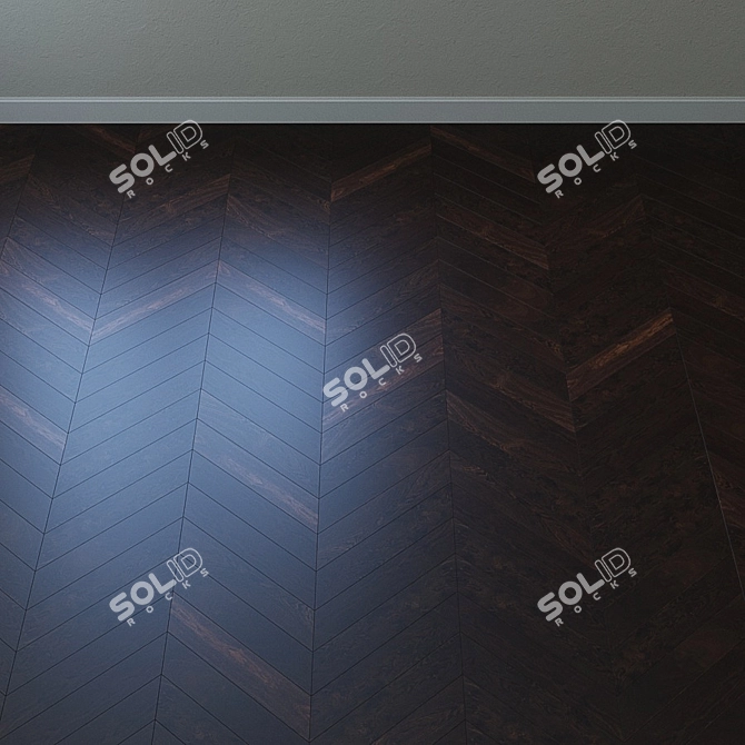 HARO Agate Oak Plank: Elegant & Stylish 3D model image 4