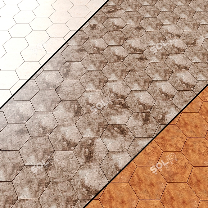 Emser Tile Newberry: 3 Versatile Options 3D model image 1