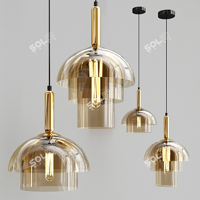 Jolly Design Lamps - Creative Illumination 3D model image 1