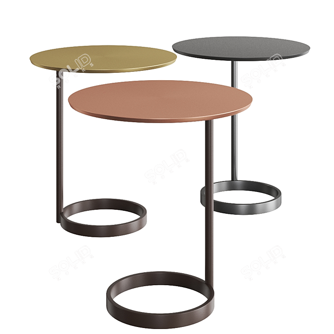 Sposa Coffee Table: Elegant Design by Jori 3D model image 1