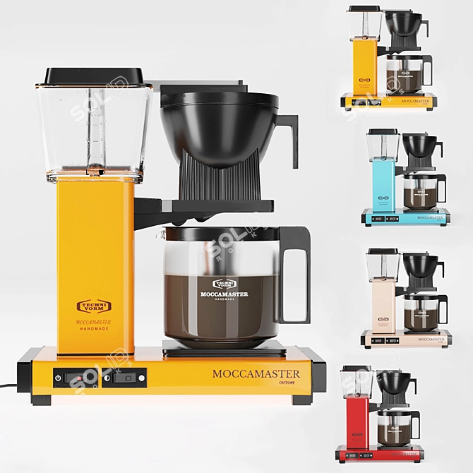 Moccamaster Coffee Makers for Perfect Brews 3D model image 1