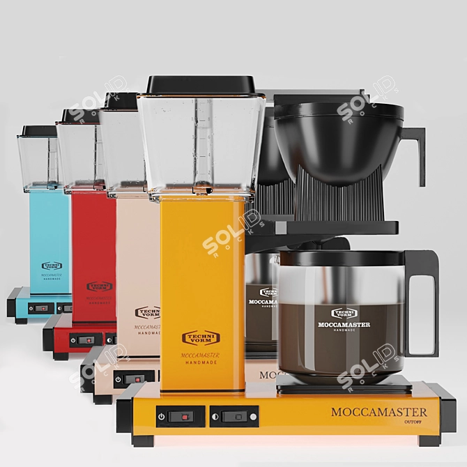 Moccamaster Coffee Makers for Perfect Brews 3D model image 2