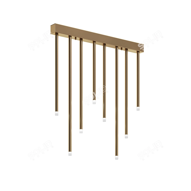 Title: Elegant RHEA C Standing Lamp 3D model image 1