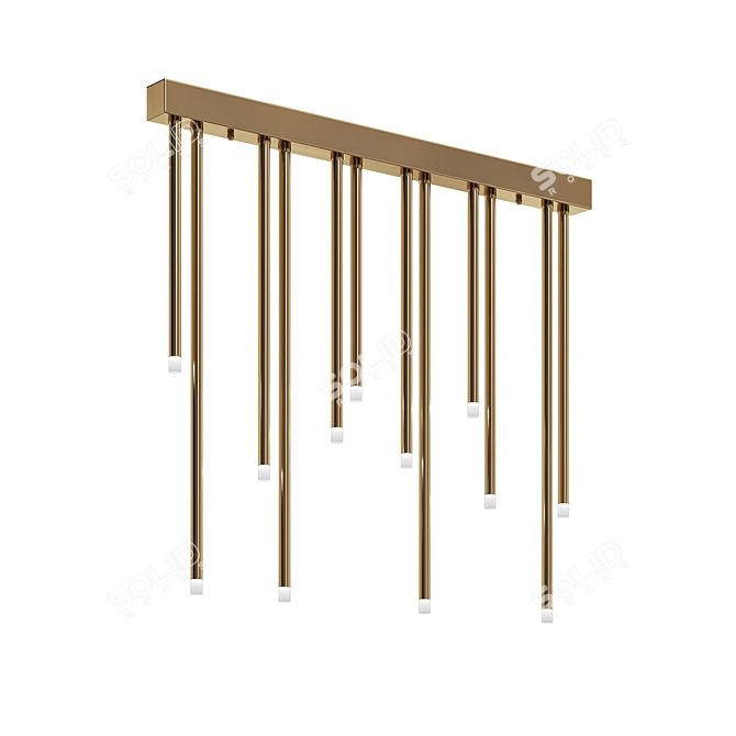 Title: Elegant RHEA C Standing Lamp 3D model image 3