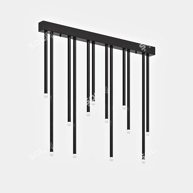 Title: Elegant RHEA C Standing Lamp 3D model image 4