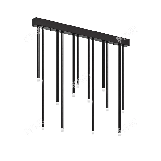 Title: Elegant RHEA C Standing Lamp 3D model image 5