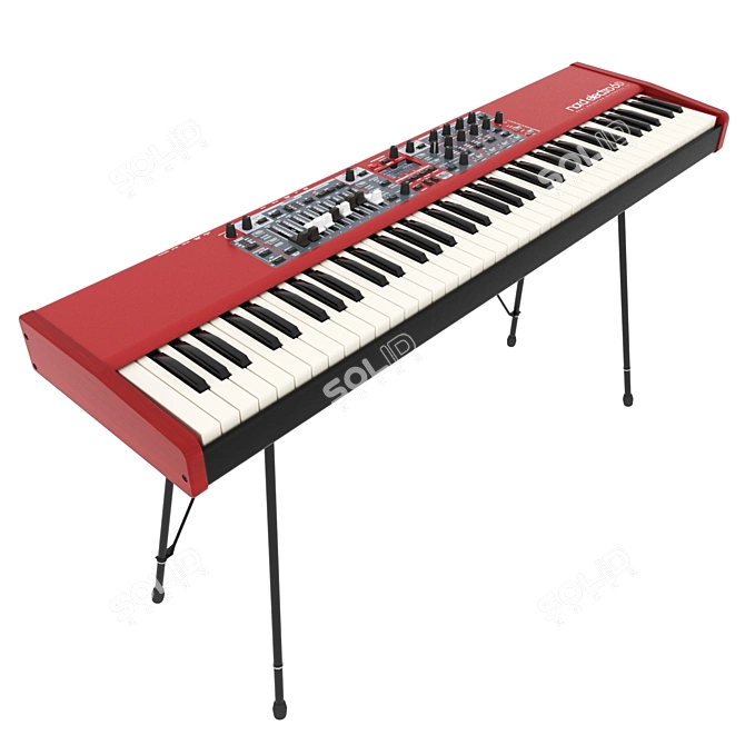 Nord Electro 6D: Versatile Synthesizer 3D model image 8