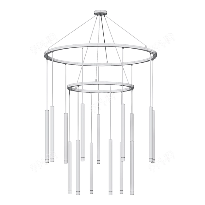 RHEA R Pendant Lamp: Elegant and Versatile 3D model image 4