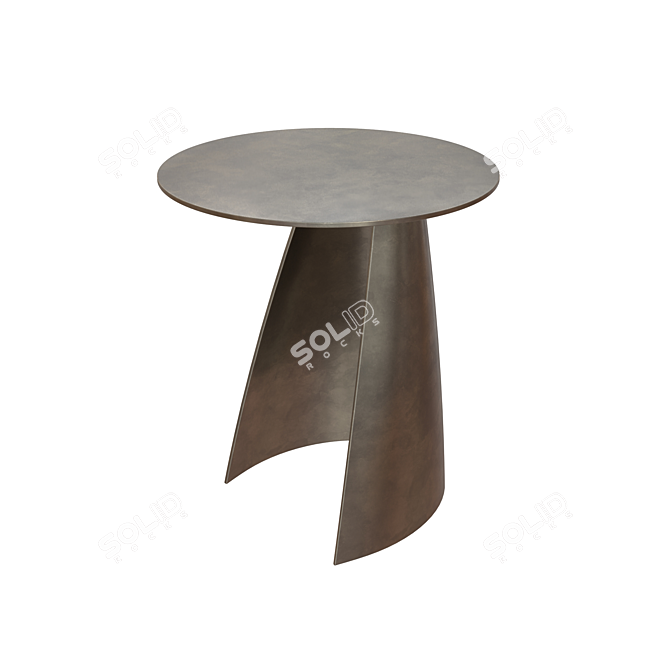 Victor Bronze Coffee Table 3D model image 4
