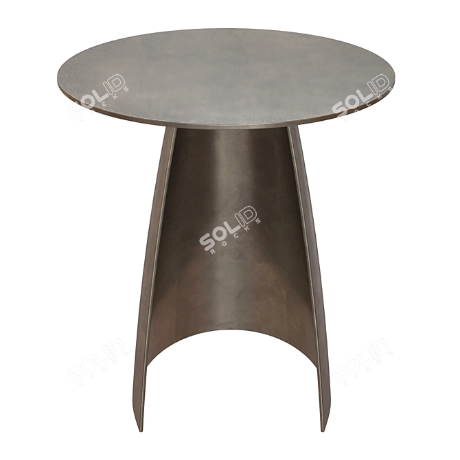 Victor Bronze Coffee Table 3D model image 2