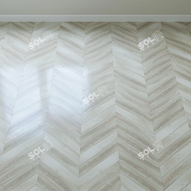 Syriusa Oak Laminate: Slim Platinium Collection 3D model image 3