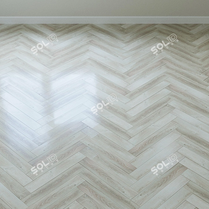 Syriusa Oak Laminate: Slim Platinium Collection 3D model image 4