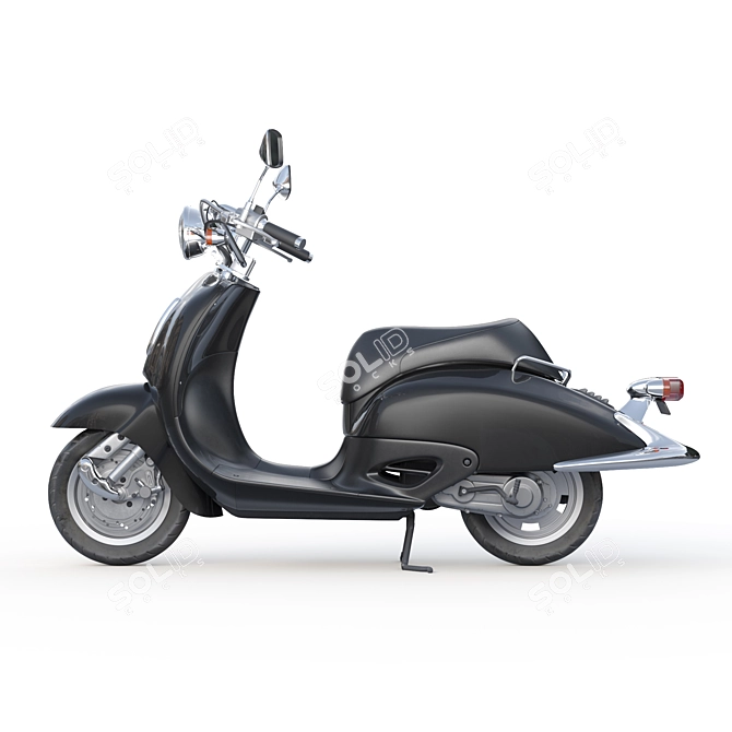 Honda Joker Scooter - Ultimate Urban Companion 3D model image 4