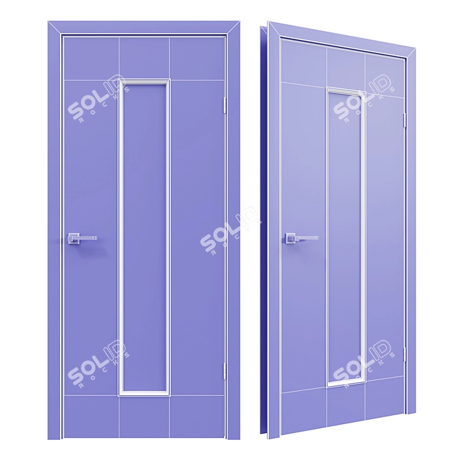 Mario Rioli Pronto 601 Interior Door 3D model image 5