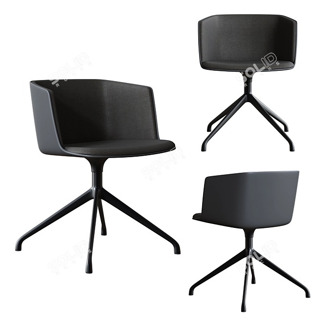 LaPalma CUT - Stylish and Versatile Chair 3D model image 4