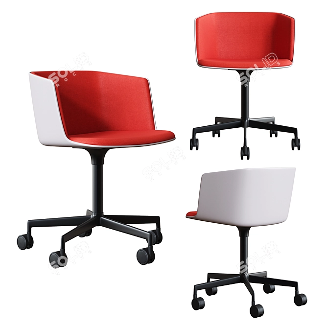 Modern LaPalma CUT Chair 3D model image 2