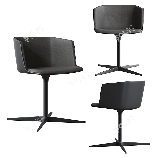 Modern LaPalma CUT Chair 3D model image 4