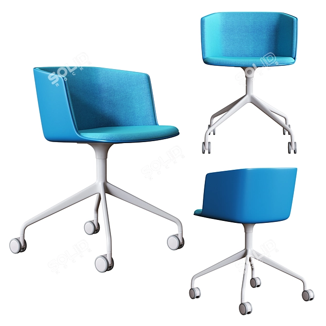 Modern LaPalma CUT Chair 3D model image 5