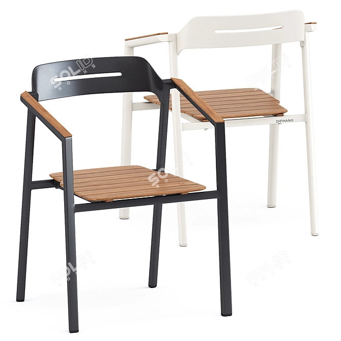 Stylish ICON Armchair: Perfect Blend of Comfort and Elegance 3D model image 1