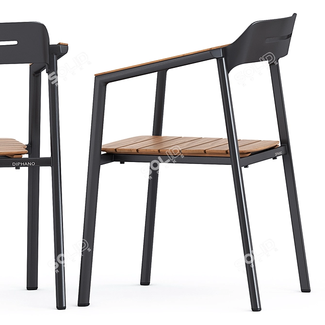 Stylish ICON Armchair: Perfect Blend of Comfort and Elegance 3D model image 3