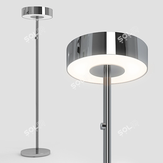 Ikea Stockholm Floor Lamp - Sleek and Stylish Illumination 3D model image 1