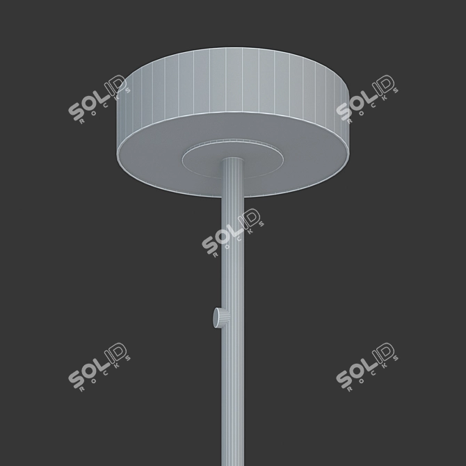 Ikea Stockholm Floor Lamp - Sleek and Stylish Illumination 3D model image 3