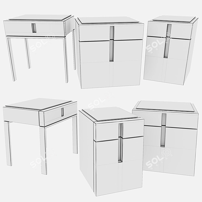 Versatile Storage Solution 3D model image 2