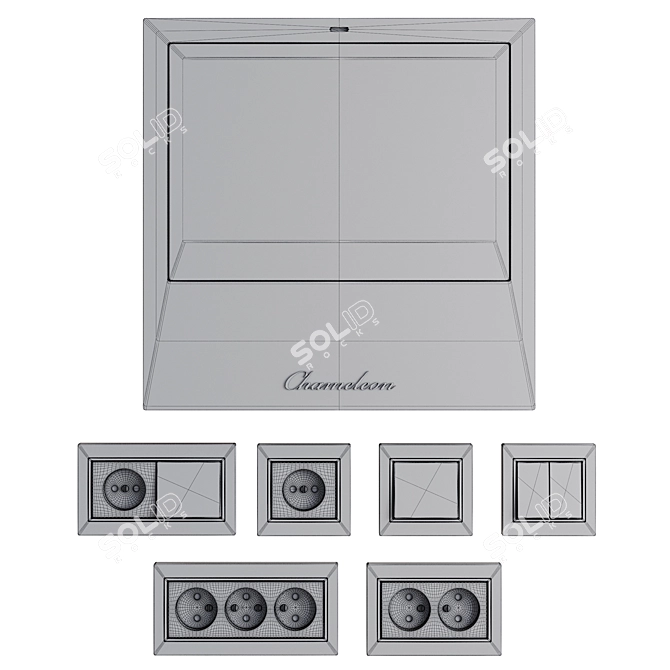 Chameleon S11: Advanced Video Intercom 3D model image 2