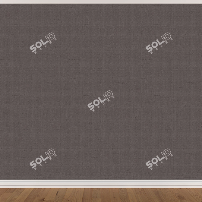 Seamless Wallpaper Set 1072: 3 Colors 3D model image 2