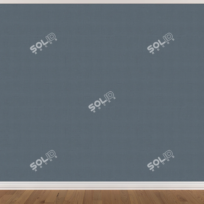 Seamless Wallpaper Set 1072: 3 Colors 3D model image 4