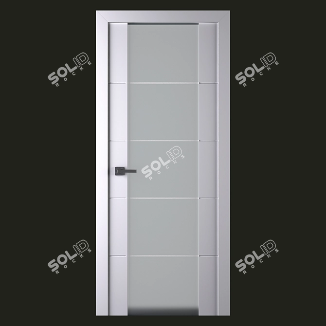 Arvika 202 Interior Door 3D model image 1