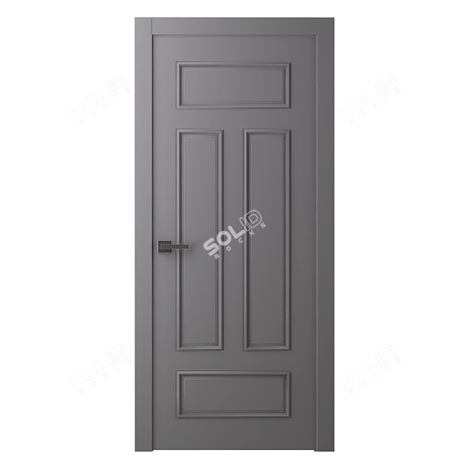 Belwood Lamira 4/1 Interior Door 3D model image 1