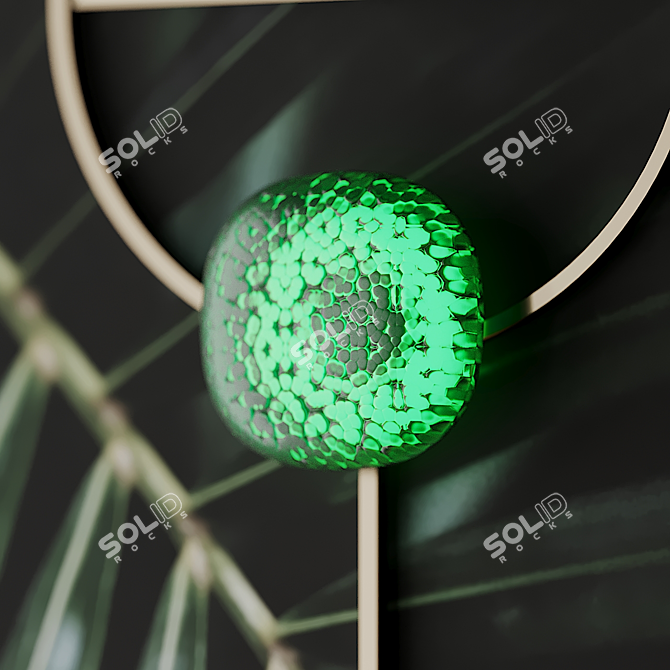 Elegant Gioielli 04 Wall Sconce 3D model image 3